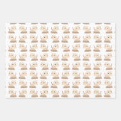 Cat- Schattigee yogakat Inpakpapier Vel (Voorkant 3)