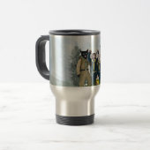 Cat Scouts Campfire Coa Travel Mug Reisbeker (Voorkant links)