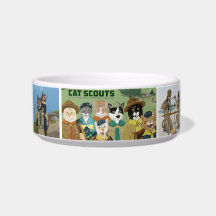 Cat Scouts Officiële Pet Food Bowl