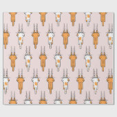 Cat scratch seamless pattern cadeaupapier (Vlak)