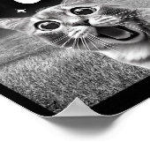 Cat Selfie With 67 Meme Funny Cats Graphic For Men Poster (Hoek)