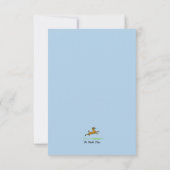 Cat Servant en Poedel Note Kaart (Achterkant)