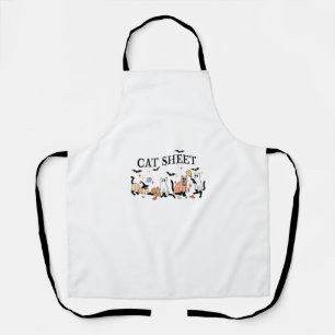 Cat Sheet Schattigee zwarte katten in spook Hallow Schort