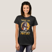 Cat Sigma Shirt Funny Sigma Brainrot Meme Rizz Sig (Voorkant volledig)