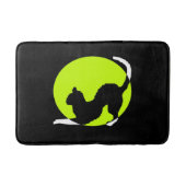 Cat Silhouette Bath Mat (Voorkant)