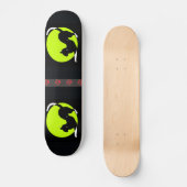 Cat Silhouette Skateboard (Voorkant)