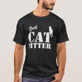 cat sitter thank you t-shirt (Voorkant)