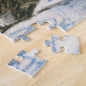 Cat Slaapend op een bed van Claude Monet Legpuzzel (Zijkant)