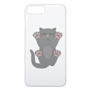 Cat Slaping iPhone 8 Plus / 7 Plus Hoesje