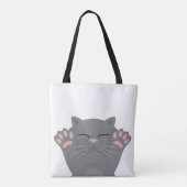 Cat Slaping Draagtas (Achterkant)