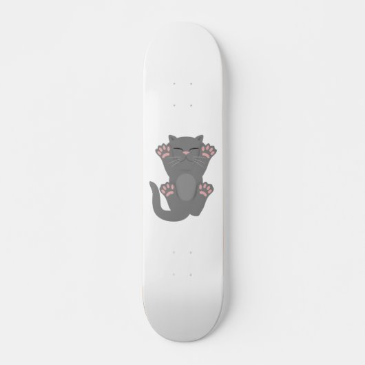 Cat Slaping Skateboard (Voorkant)