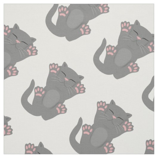 Cat Slaping Stof (Swatch)