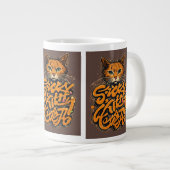 Cat Slogan Mok Design (Voorkant rechts)