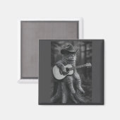 Cat Smoking Cigarette Racoon Ossum Funny Meme Cowb Magneet (Voorkant / Achterkant)