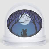 Cat Snow Globe Personalized Cat Lover Snow Globe (Avant)