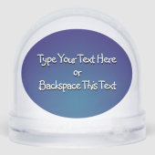 Cat Snow Globe Personalized Cat Lover Snow Globe (Arrière)