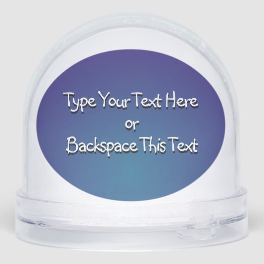 Cat Snow Globe Personalized Cat Lover Snow Globe (Arrière)