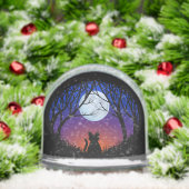 Cat Snow Globe Personalized Cat Lover Snow Globe (Noël)