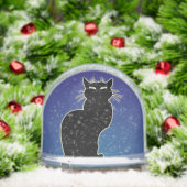 Cat Snow Globe Personalized Cat Lover Snow Globe (Noël)