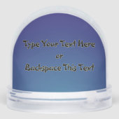 Cat Snow Globe Personalized Cat Lover Snow Globe (Arrière)