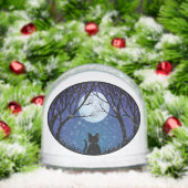 Cat Snow Globe Personalized Cat Lover Snow Globe Sneeuwbol (Kerstmis)