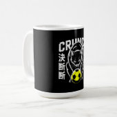 Cat Soccer Crunch Mug Perfect Gift for Soccer Fan (Devant gauche)