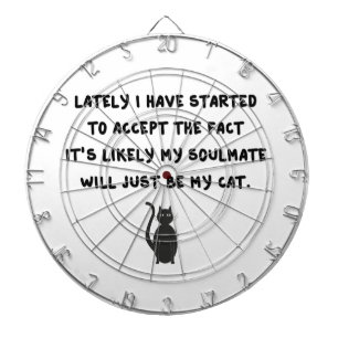 Cat Soulmate Dartbord