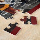 Cat, souris folklore estonien puzzle puzzle (Côté)