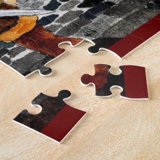 Cat, souris folklore estonien puzzle puzzle (Côté)