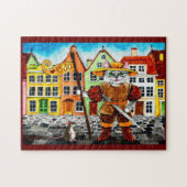 Cat, souris folklore estonien puzzle puzzle (Horizontal)