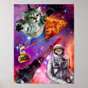 Cat Space Federation Poster