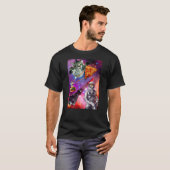 Cat Space Federation T-shirt (Voorkant volledig)