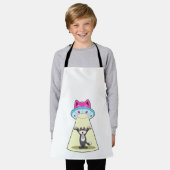 Cat Spaceship Schort (Gedragen)