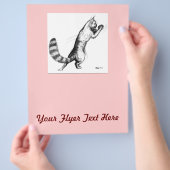 Cat Springing2 Flyer (Hand)