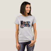 Cat Squad Lover T-shirt (Voorkant volledig)