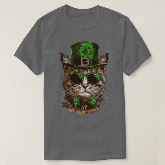 Cat St Catricks Day T-shirt (Design voorkant)