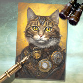 Cat Steampunk 2 Decoupage papier