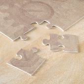 Cat Steampunk  Retro Style Machine Legpuzzel (Zijkant)