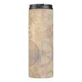 Cat Steampunk Retro Style Machine Thermosbeker (Achterkant)