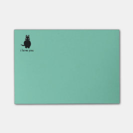 Cat Sticky Post it Note Pad