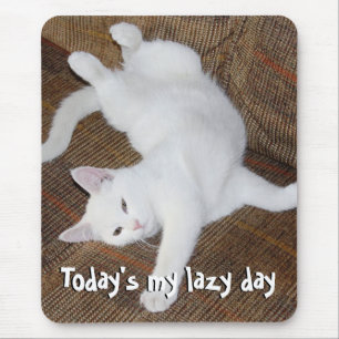 Cat Stretch - Mousepad Muismat
