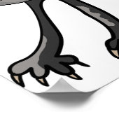 Cat Stretching Poster (Hoek)