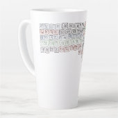 Cat Strong Coffee Latte Mok (Linkerhoek)