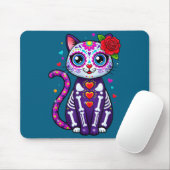 Cat Sugar Skull Cute Cat For Cat Lover Cat-m  Muismat (Met muis)