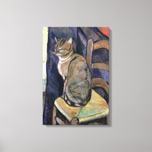 Cat, Suzanne Valadon Canvas Afdruk