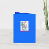 Cat Sympathcard Kaart (Achterkant)