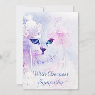 Cat Sympathcard Kaart