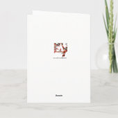 Cat Sympathie, verlies van katten Kaart (Achterkant)
