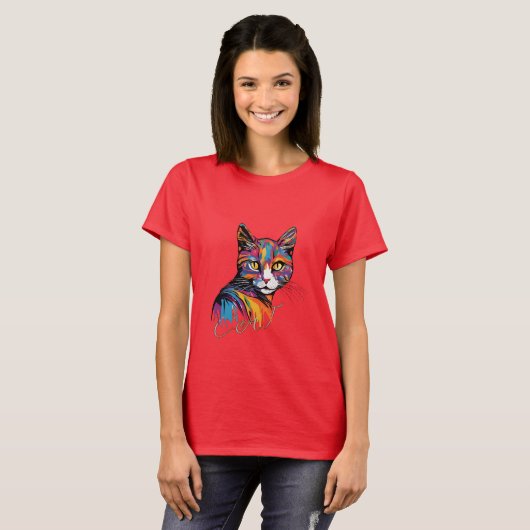 CAT T-SHIRT (Voorkant volledig)