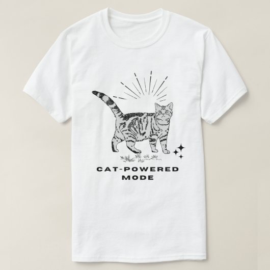 CAT T-SHIRT (Design voorkant)